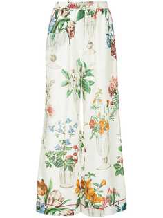 Dolce & Gabbana floral palazzo trousers