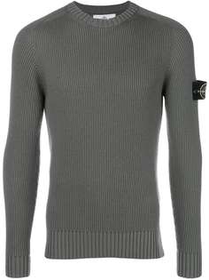 Stone Island топ по фигуре с длинными рукавами и логотипом