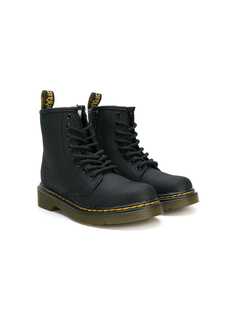 Dr Martens Kids ботинки на шнуровке