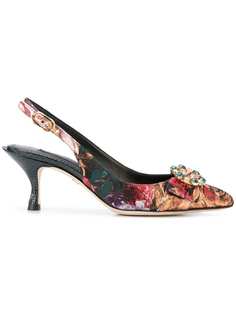 Dolce & Gabbana туфли-лодочки с цветочным дизайном