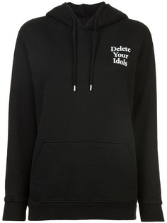 House Of Holland толстовка с капюшоном Delete Your Idols