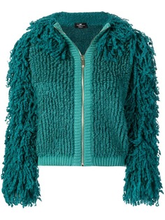 Elisabetta Franchi пушистая куртка