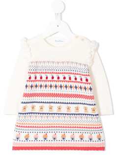Familiar knitted stripe dress