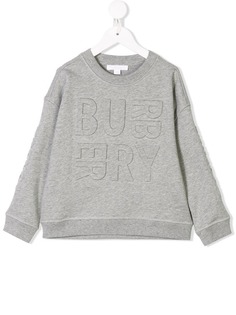 Burberry Kids толстовка с логотипом