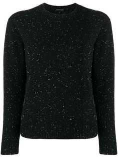Cashmere In Love cashmere flecked beaded jumper