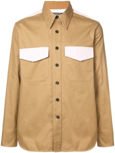 Calvin Klein 205W39nyc рубашка в стиле колор-блок