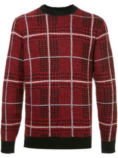Loveless клетчатый свитер