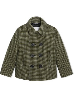 Burberry Kids пальто в клетку