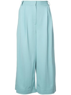 Tibi широкие укороченные брюки
