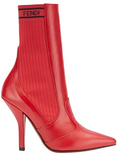 Fendi ботильоны с логотипом TRONCHETTO