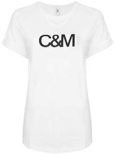 C&M футболка с принтом