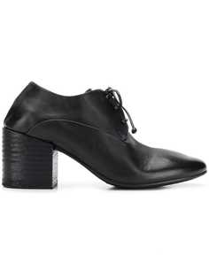 Marsèll оксфорды на массивном каблуке