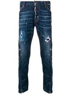Dsquared2 джинсы кроя слим с заниженным шаговым швом