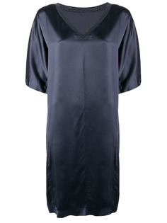 Fabiana Filippi платье миди с V-образным вырезом