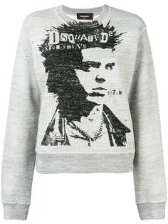 Dsquared2 джемпер с принтом