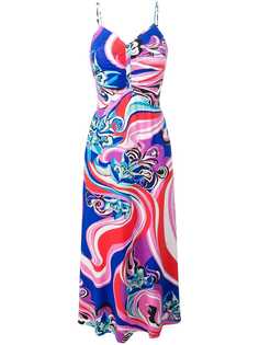 Emilio Pucci пляжное платье с абстрактным принтом