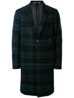 Ps By Paul Smith пальто с принтом тартан