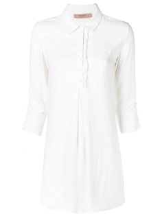 Twin-Set короткое платье-рубашка
