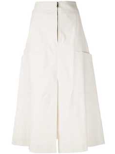 Chloé юбка миди А-образного силуэта