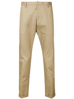 Dsquared2 укороченные брюки чинос