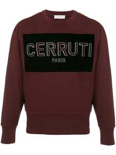 Cerruti 1881 свитер с принтом логотипа