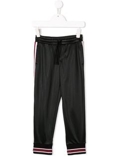 Dolce & Gabbana Kids спортивные брюки с отделкой в полоску