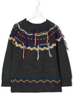 Pinko Kids свитер вязки интарсия