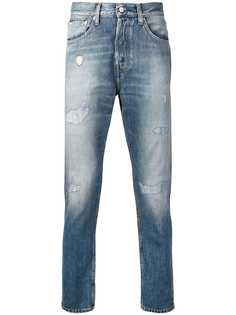 Calvin Klein Jeans джинсы с эффектом потертости