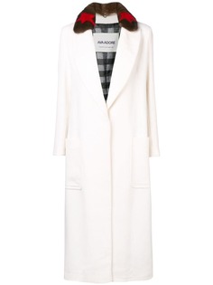 Ava Adore fur collar coat