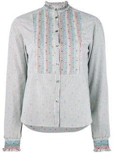 Chinti & Parker рубашка с вышивкой