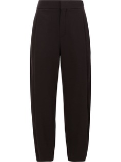 Chloé широкие брюки зауженного кроя