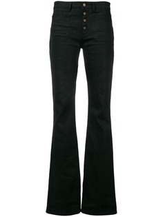 Saint Laurent расклешенные джинсы