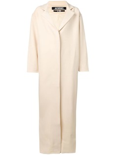 Jacquemus длинное пальто на пуговицах