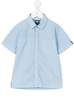 Karl Lagerfeld Kids рубашка с короткими рукавами