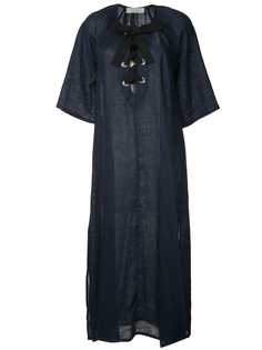 The Upside платье макси со шнуровкой спереди