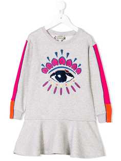 Kenzo Kids платье с принтом