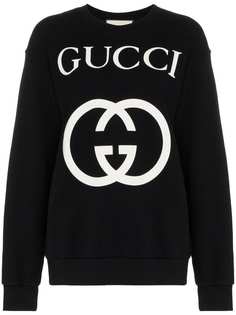 Gucci джемпер с логотипом