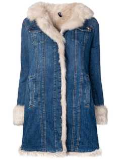 Liu Jo длинное джинсовое пальто