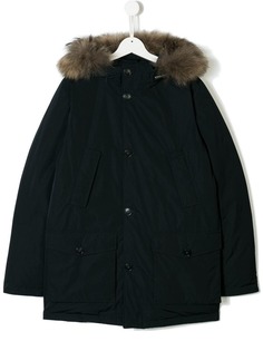 Woolrich Kids hooded parka coat