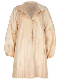 Fendi Vintage пальто из норкового меха