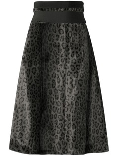 Dorothee Schumacher юбка с леопардовым узором