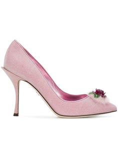 Dolce & Gabbana туфли-лодочки Lori с декоративной розой