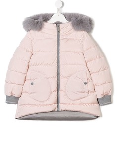 Herno Kids hooded padded coat