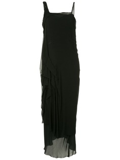 Isabel Benenato платье на тонких бретелях