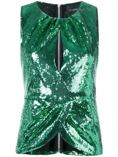 Christian Pellizzari блузка с пайетками