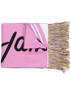 MSGM шарф с бахромой