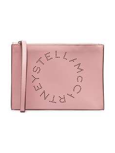 Stella McCartney клатч на молнии с ремешком на запястье