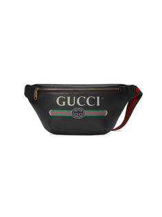 Gucci поясная сумка с принтом Gucci