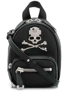Philipp Plein мини-рюкзак с декорированным черепом