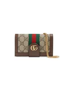 Gucci чехол для iPhone 7/8 Ophidia GG на цепочке